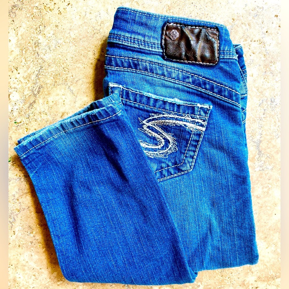 Silver brand jeans woman’s junior’s Tuesday 16 1/2 size w25 l31 size 25